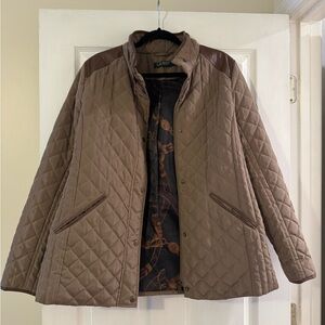Ralph Lauren Quilted Brown Jacket